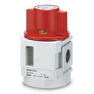 SMC VHS-D Pressure Relief 3 Port Valve with Locking Holes