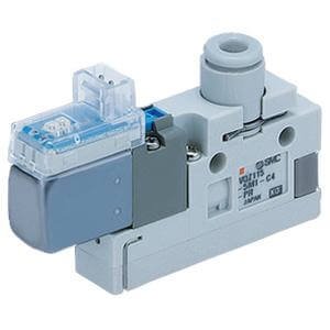 SMC VQZ115 3-Port Solenoid Valve